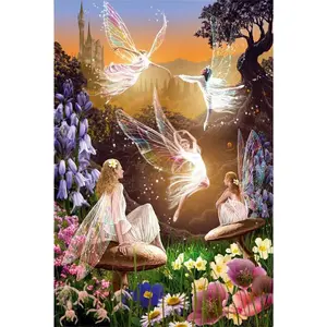 Flying Fairies Diamond Painting