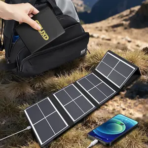 CRUXD Pocket solar panel sunpower solar core • automotive-Grade Protection  Ultra-Light Solar Panel | Just 300g, Power on the Go 20W/10W  Ultra lightweight and foldable emergency solar energy(Note: Instant energy conversion device with no energy storage)