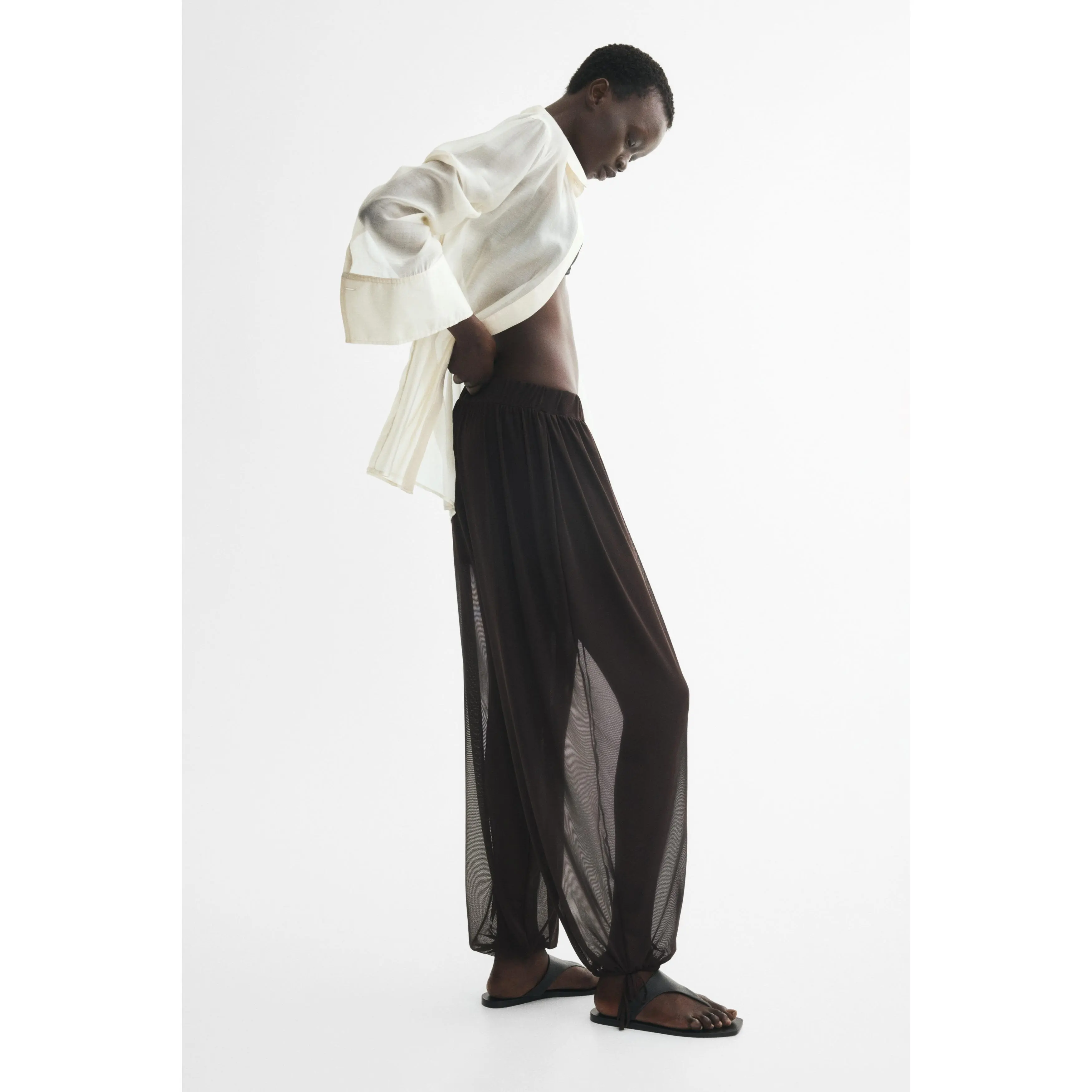 H&M Mesh balloon trousers