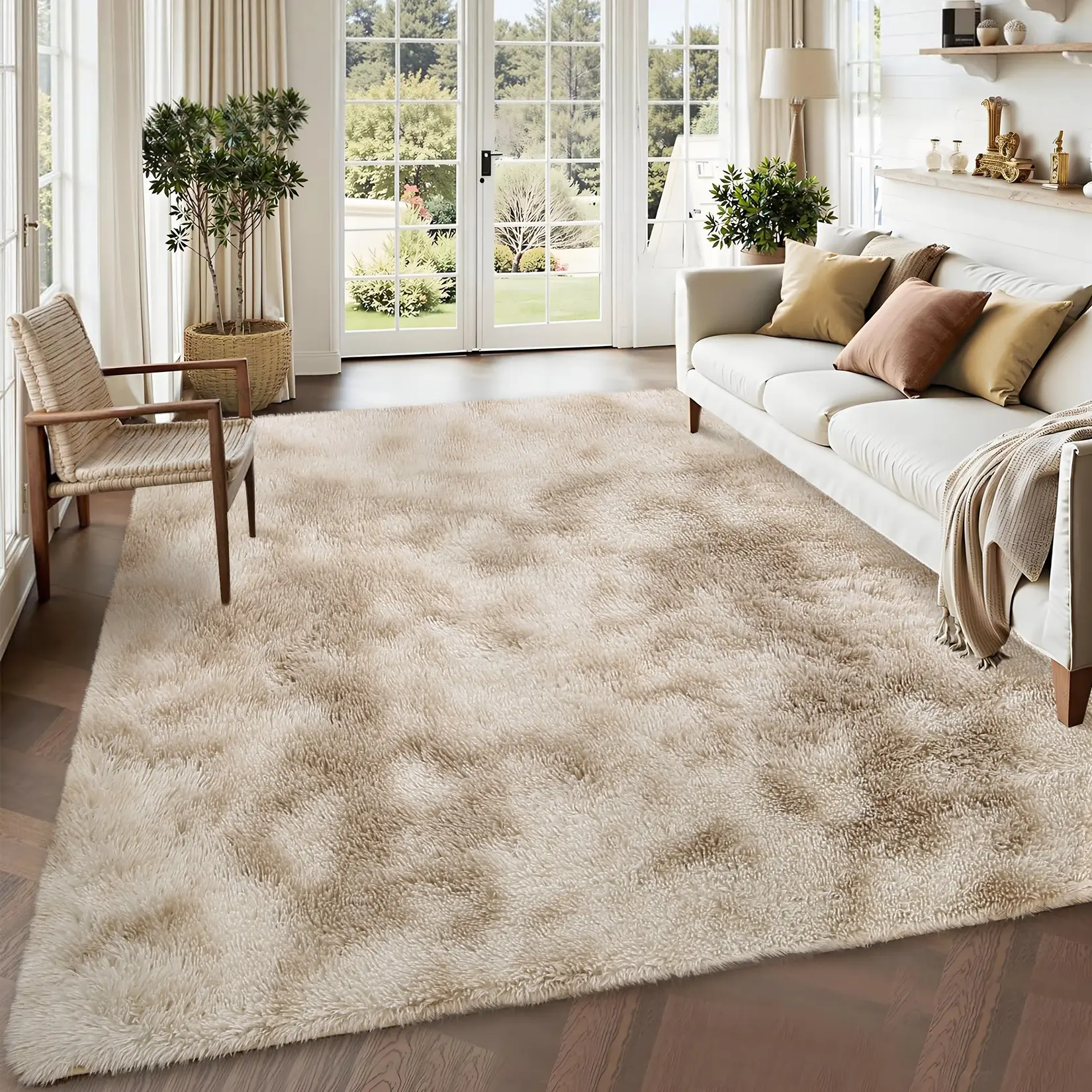 Fluffy Plush Runner Rug for Bedroom and Living Room – Extra Comfortable, Non-Slip, Non-Shedding Soft Shag Rug – Perfect Hallway and Kids’ Room Carpet for Cozy Home Decor, Room Decor, Kid Room