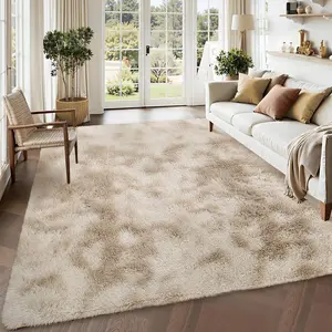 Fluffy Plush Runner Rug for Bedroom and Living Room – Extra Comfortable, Non-Slip, Non-Shedding Soft Shag Rug – Perfect Hallway and Kids’ Room Carpet for Cozy Home Decor