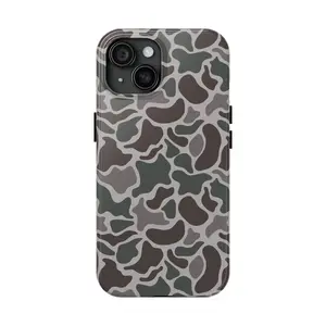 Old School Camo Design for Duck Hunters, Hunters, Outdoor Enthusiasts. Hunting Season Gift phone case 11-17