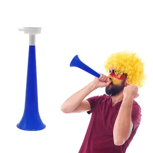 3x Cheer Plastic Horn Football Game Fans Cheerleading Props Vuvuzela Soccer Sports Tournam Children Kids Trumpet Random Color
