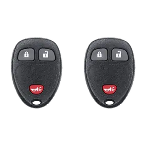 KEYS4LESS Car Key Fob Keyless Entry Remote for 2010 Gmc Sierra Fcc OUC60270 OUC60221 Part Number 15913420 20868852 20669056 20869056 22936099...