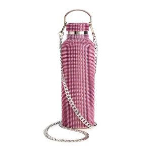 Paris Hilton Diamond Bling Water Bottle, Stainless Steel with Removable Strap, Vacuum Insulated and Covered in 5,000+ Rhinestones Paris Hilton Diamond Bling Water Bottle, Stainless Steel with Removable Strap, Vacuum Insulated and Covered in 5,000+ Rhinestones