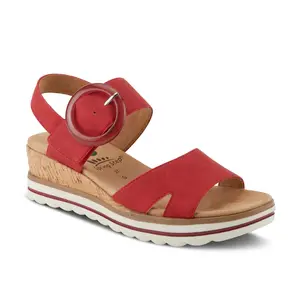 Spring Step Wedge Sandals - Loriya