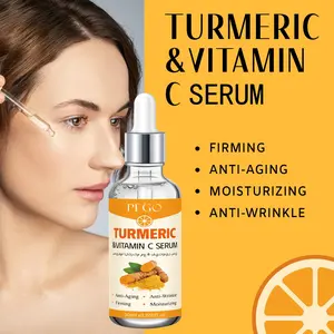 Turmeric Anti-Wrinkle Serum with Niacinamide, Gentle High-Efficiency Skincare, Reduces Facial Wrinkles, Tightens Skin, Suitable for All Skin Types