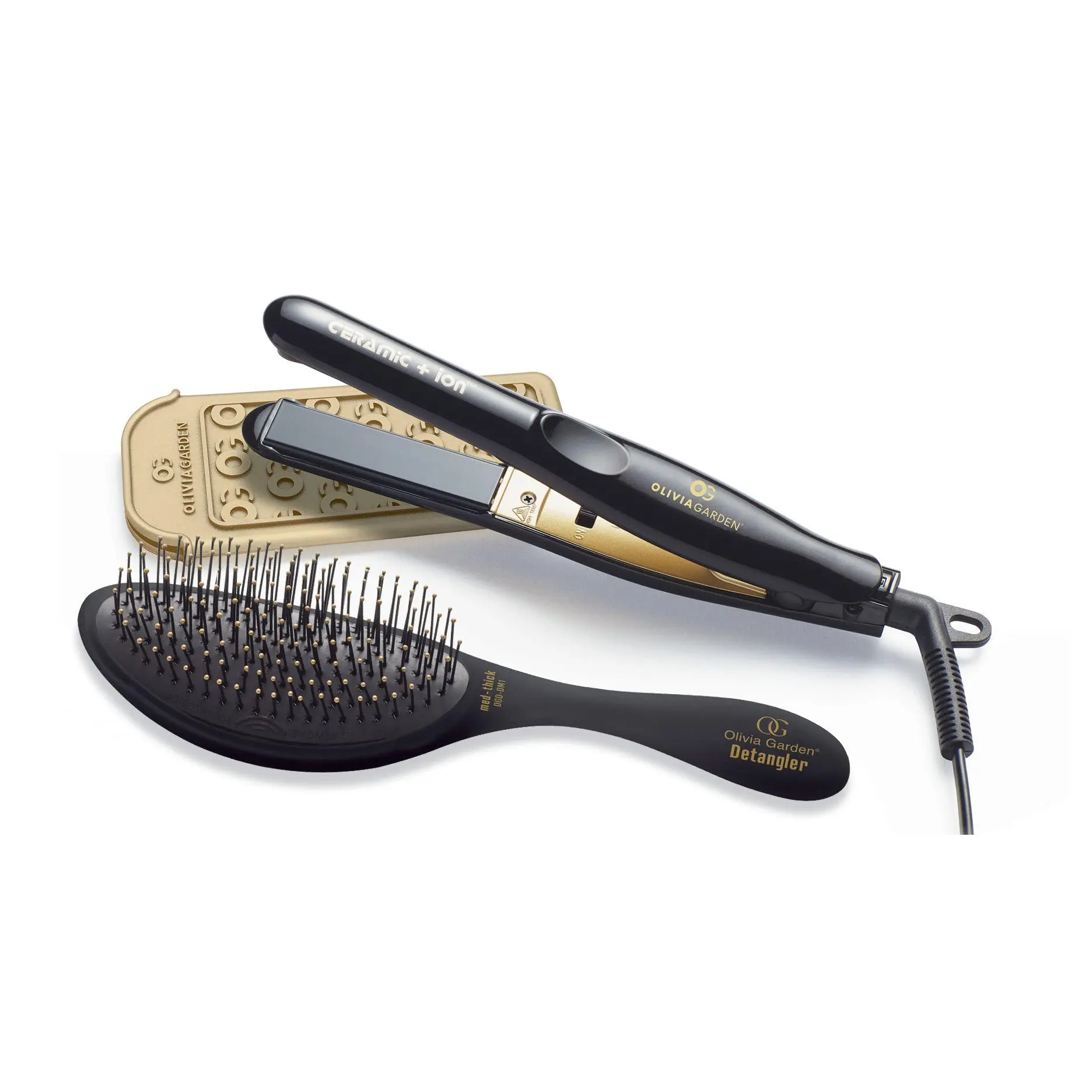 Olivia Garden Travel Flat Iron with FREE BRUSH