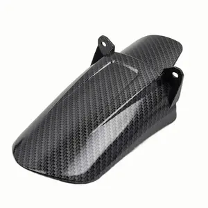 Motorcycles Imitation Carbon Fiber Rear Wheel Mudguards Fender Motorcycle Parts For Surron Light Bee S X Off-Road Electric Dirt Bike E-bikes