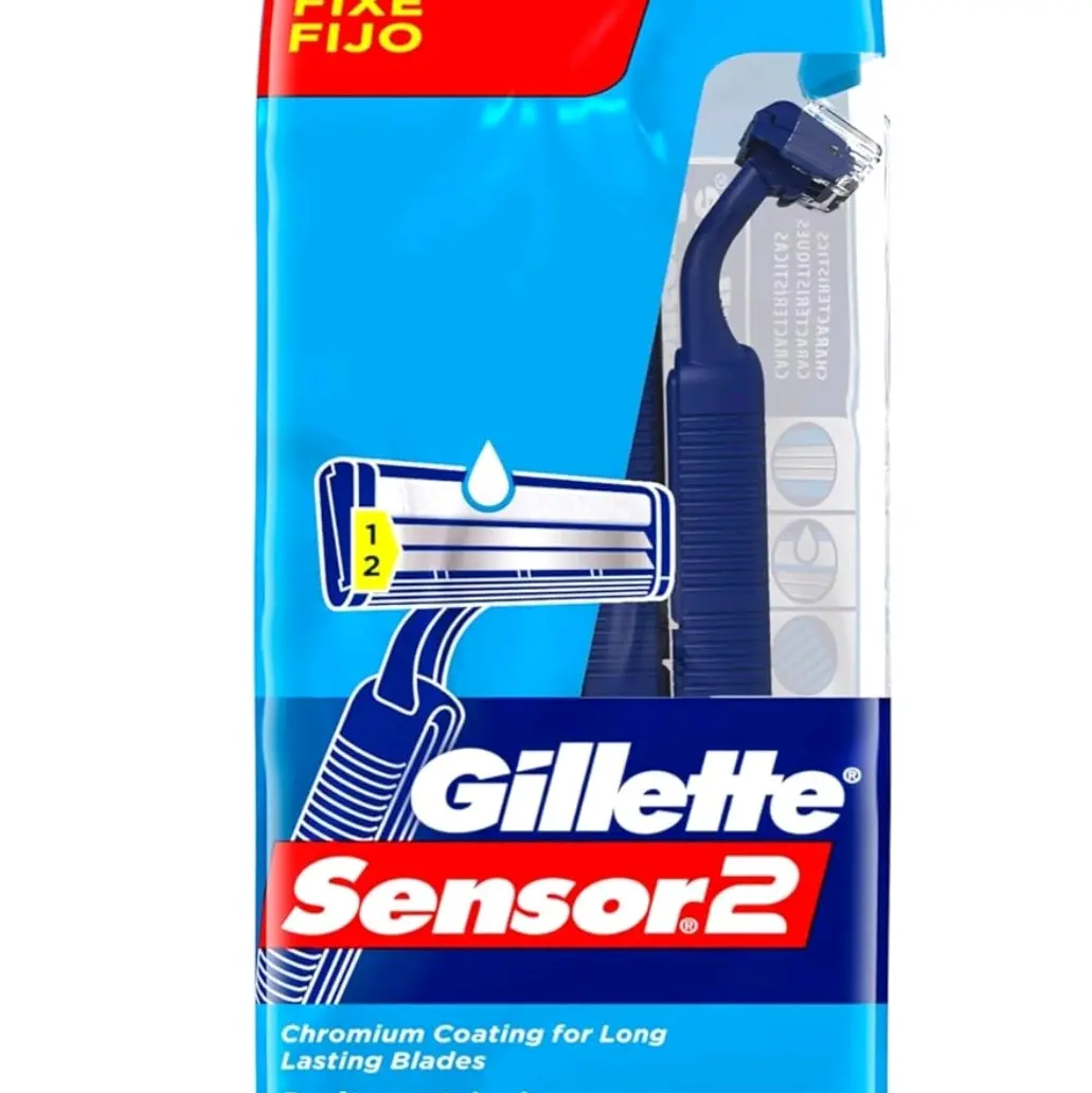 Gillette Sensor2 Men's Disposable Razors 30 Blades Lightweight Handle Comfort