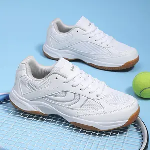 UYCEKK Men'S Durable Sports Shoes for Badminton and Multi-Purpose Training |   Faux Upper, Rubber Sole, Lace Closure, Pointed Toe, Casual and Fashion Style, Suitable for Spring/Fall