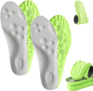 4D Cloud Technology Memory Foam Insoles for Women & Men | U-Shape Arch Support Shock-Absorbing Super Soft Comfort Insoles