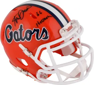 Steve Spurrier Florida Gators Autographed Riddell Speed Mini Helmet with "66 Heisman" Inscription - Fanatics Authentic Certified