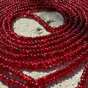 Vibrant Red Waistbead
