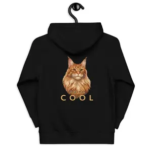 [SALE] Maine Coon Hoodie Kids – Cool Cat Hoodie – Funny Cat Lover Hoodie – Youth Cozy Hoodie – Gift for Kids Cat Lovers