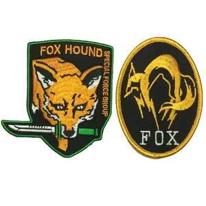 Patch Squad Men's Metal Gear Solid Phantom Pain Embroidered Patch (Set Of Two Iron/Sew On)