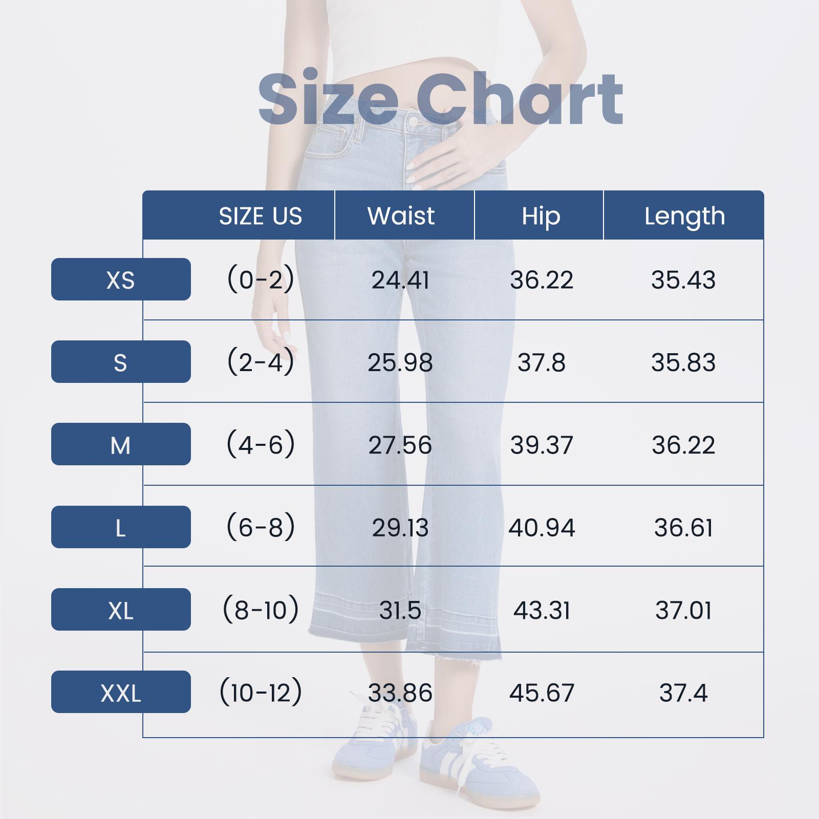 FireSwan High Rise Medium Wash Tummy Control Cropped Wide Leg Jeans