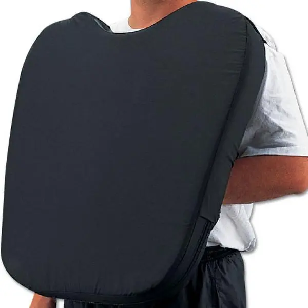 212 MAIN Macgregor Umpire's Outside Chest Protector, 23x22x2" Dimensions, Adjustable Shoulder Strap, 3-in Ball Pocket, Protective Armour, Softball Sports Protective Gear