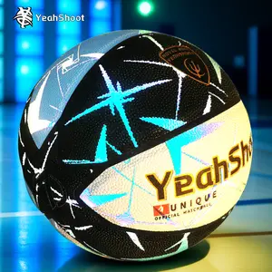 Yeah Shoot Holographic reflective basketball, a high-quality No. 7 ball, suitable for both training and games, extremely cool.  Perfect for giving as a gift