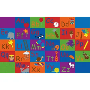 All In A Row Letter Rug