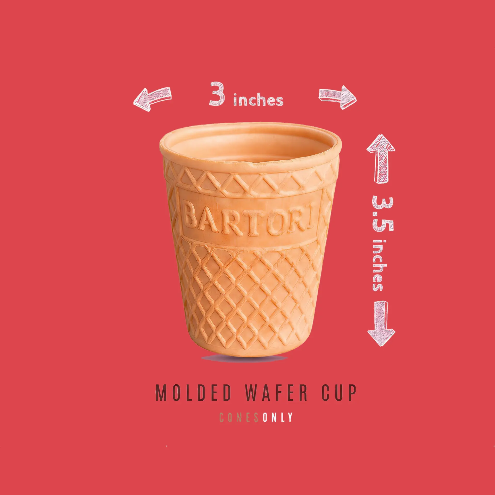 Molded Wafer Cup - 30/case