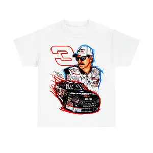 Dale Earnhardt #3 Goodwrench Monte Carlo T-Shirt, Vintage NASCAR Tee, Racing Legend Shirt- Shades for Everyone - Streetwear Essentials - Find Your Perfect Fit