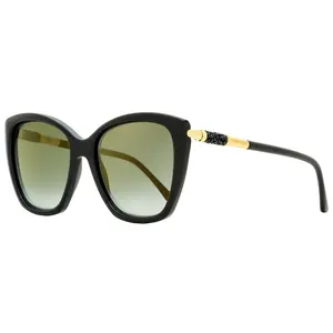 Jimmy Choo Rose Butterfly Sunglasses 807FQ Black/Gold 55mm
