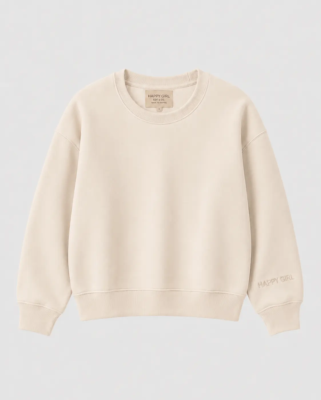 CLASSIC CREWNECK Cream