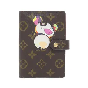 Pre-owned Louis Vuitton Canvas Small Leather Goods Monogram Agenda