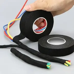 High-Quality Car Wire Harness Tape Roll, Self-Stick Hook-And-Loop Fastening Strap, Adhesive with Backing, Eva Material