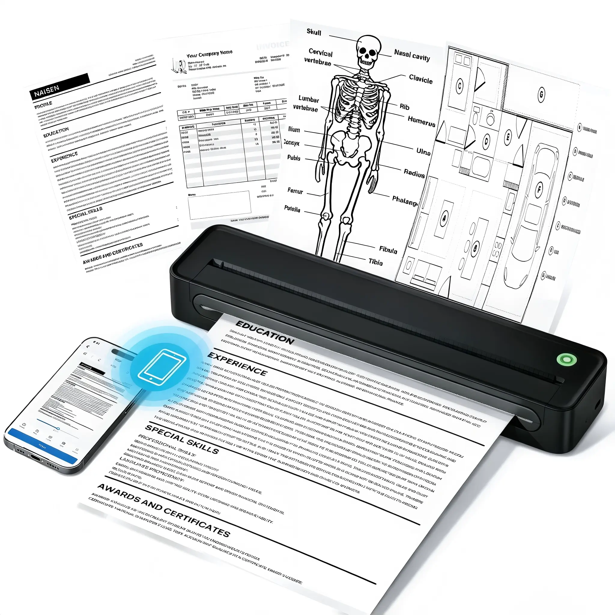 D90E Printer Black