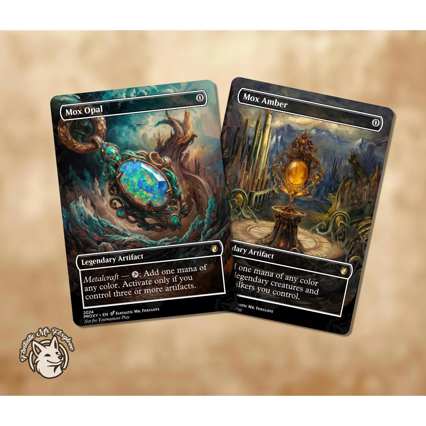 Mox Opal & Mox Amber | Proxy Cards