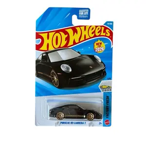 Hot Wheels Porsche 911 Carrera T Black 1:64 Diecast Car