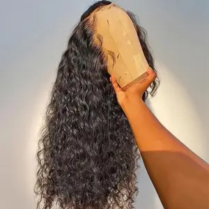 Bling Hair 30 32 Inches Deep Wave 13x4 13x6 HD Transparent Lace Wig Brazilian Human Hair Lace Frontal Wig for Women Curly Pre Plucked 180% Natural Hairline TikTokShopStockUp