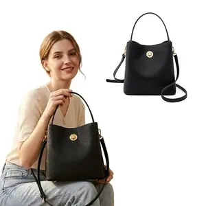 1pc Women Bucket Bag, Multifunctional Handheld Purse, Daily Shoulder Crossbody Satchel, Roomy Storage Handbag, Practical Daily Bag For Shopping Commute Travel Dating Outdoor Leisure Time