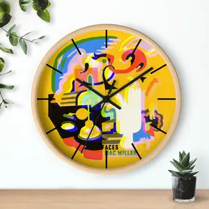 Mac Miller Wall Clock | Faces Album Cover Art | Mac Miller Custom Gift Merch