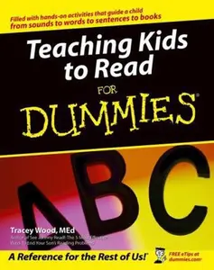 USED-Teaching Kids to Read for Dummies by Wood, Tracey (Paperback)