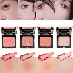 Women's Blush Powder Makeup, Single Pack, Half Peach Color, Non-Flammable, No Scpn/cpnp Notification Required, Ideal for Autumn Season