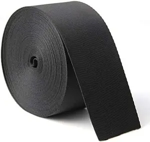 10 Yards 2 Inch Wide Black Nylon Heavy Duty Webbing Strap HORNO