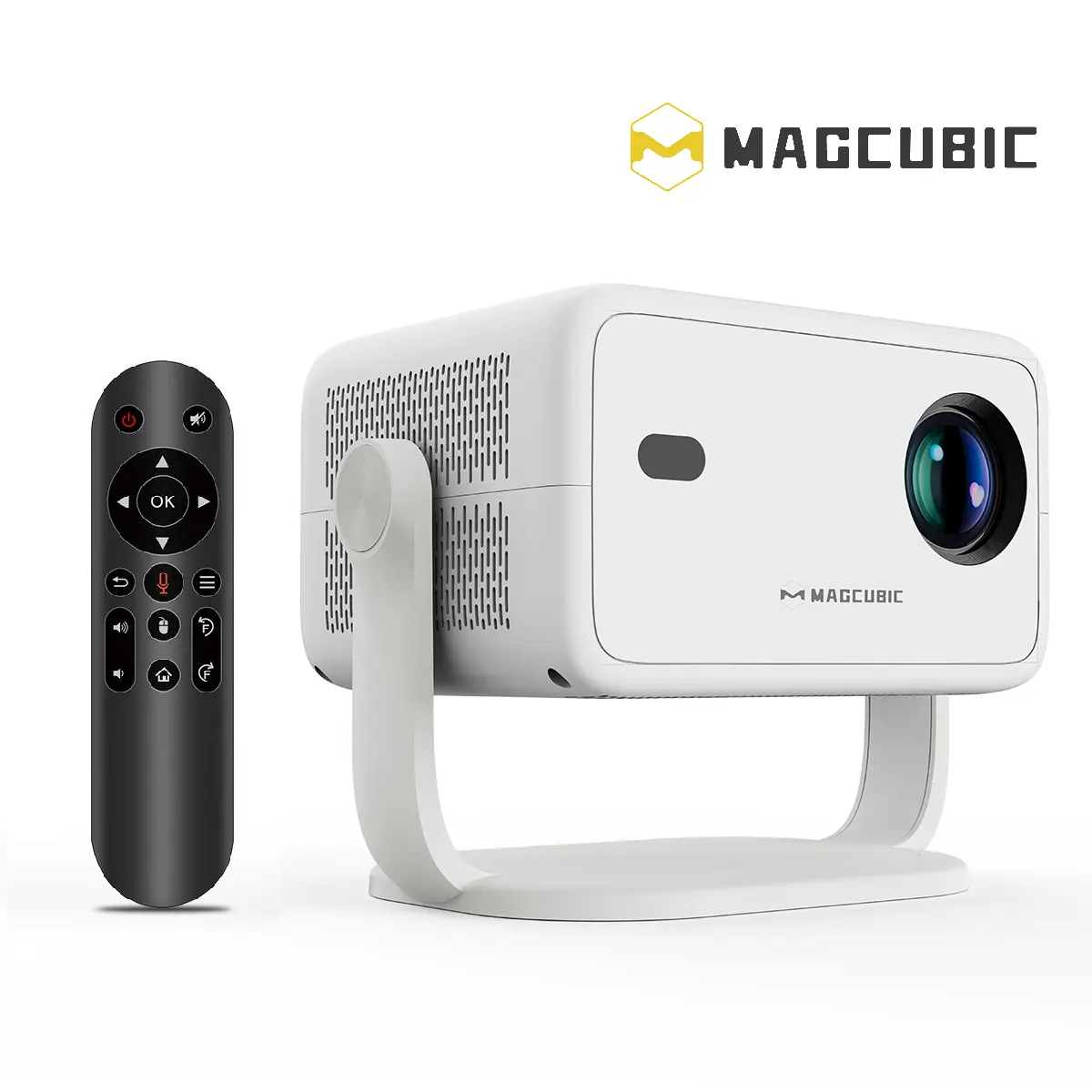 [US warehouse] Magcubic L018 Projector Android 14.0 Auto Focus & Keystone Correction 8K Videosource Supported Native 1080P Wifi6 Portable Movie Outdoor Airmouse projector 2025 mini projector #TikTokShopBackToSchool