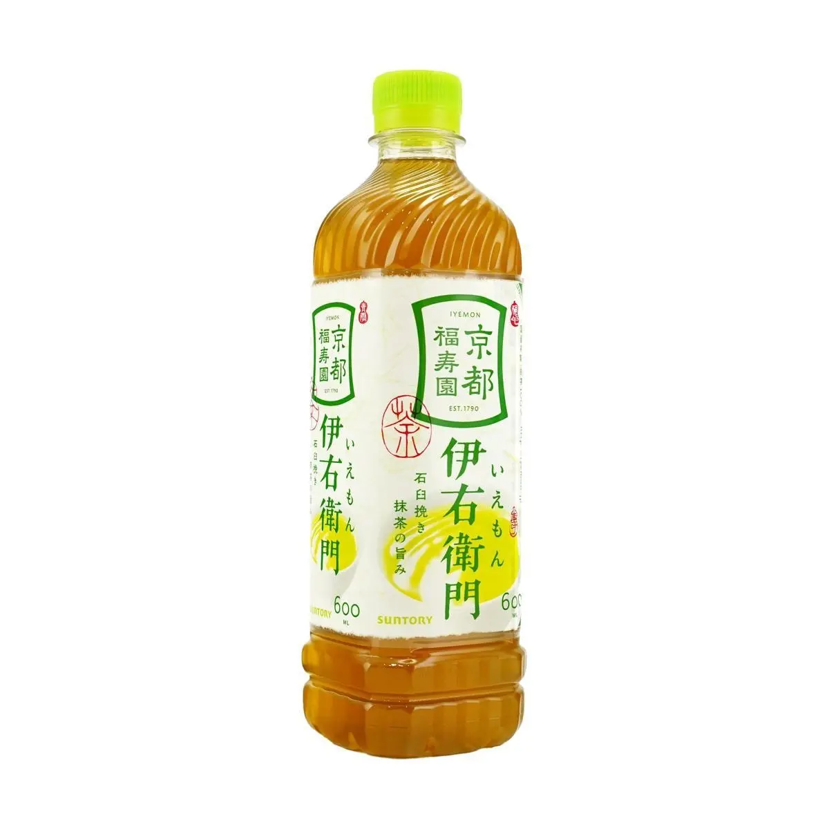 Suntory Iyemon Japanese Green Tea 600ml - IVE Jang Wonyoung's Favorite Unsweetened Beverage