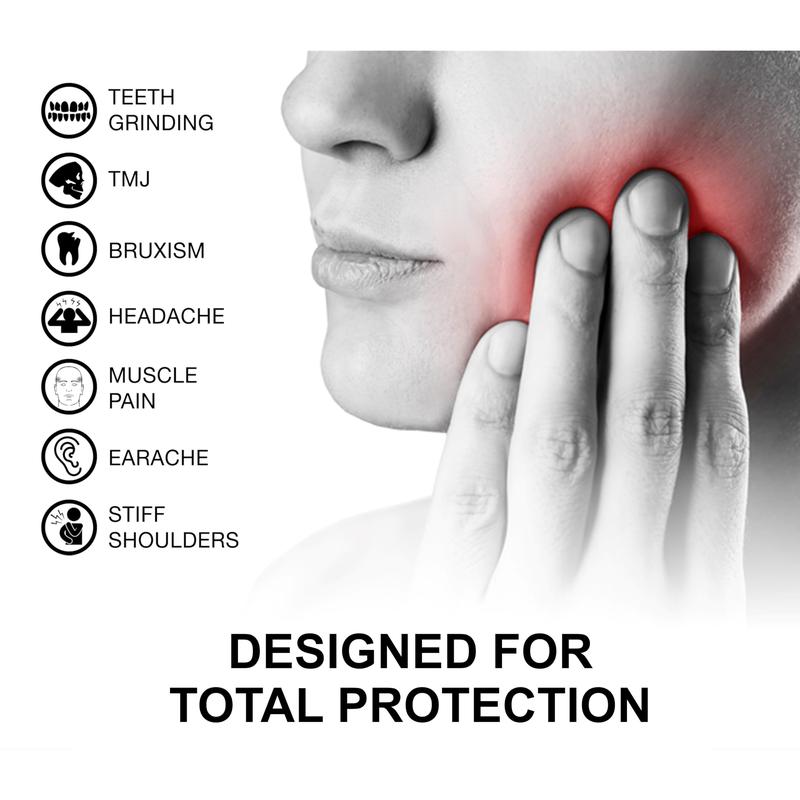 Mouth Guard for Women – One Size Fits All, Non-Bulky, Ready to Use, Comfortable, Slim Design – (8) Teeth Grinding Guards & Case – No Boiling, Cutting or Molding Required