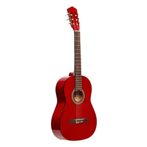 Stagg 25656 3-4 Scale Classical Guitar, Gloss Finish - Red