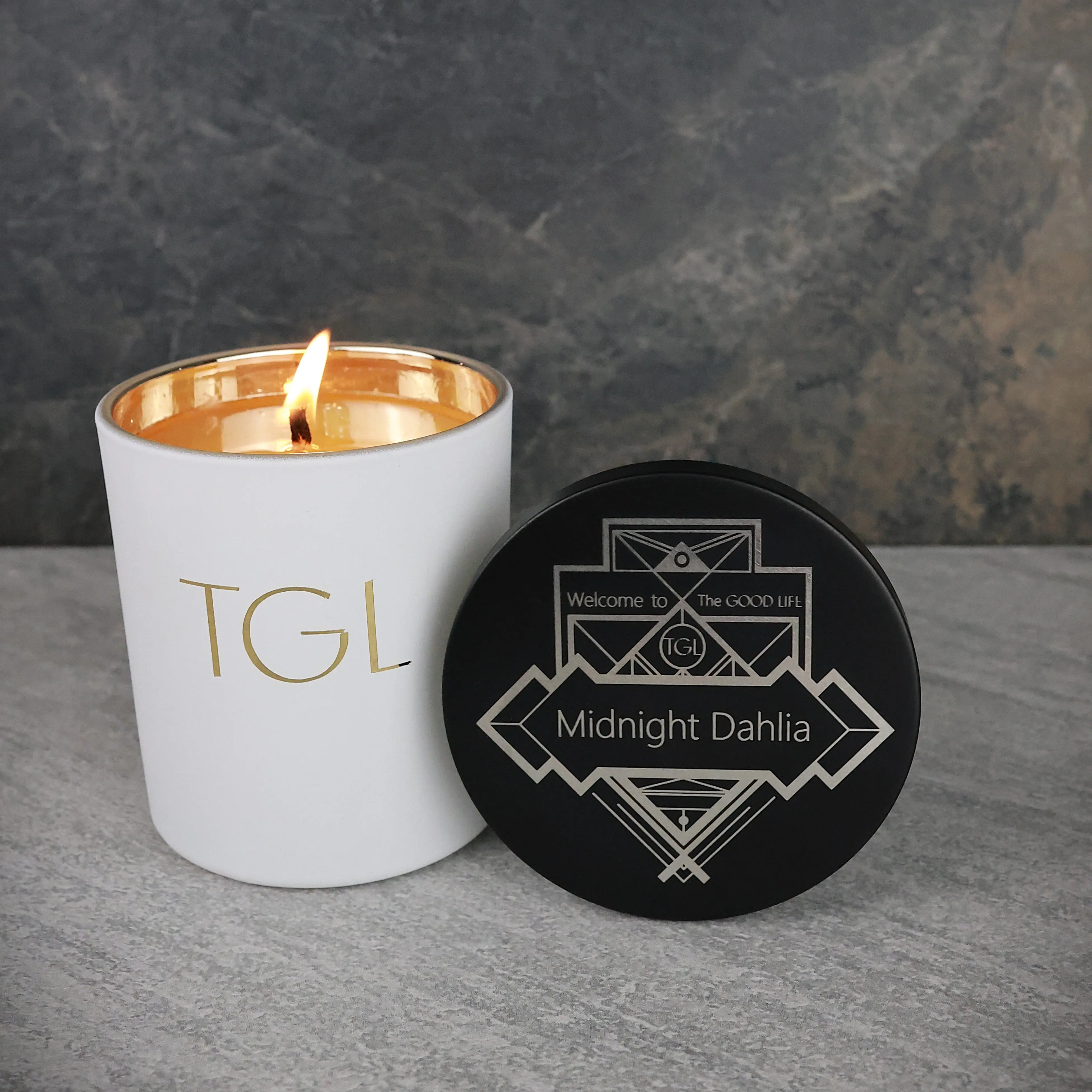 Midnight Dahlia Candle