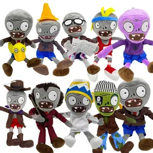 Plants vs Zombiesed Plush Toys 30cm PVZ Gargantuar Hats Pirate Duck Zombie Plush Stuffed Toys Doll Soft Toy Gifts for Kids!