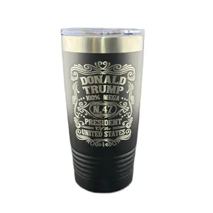 20oz Donald Trump Tumbler - Perfect for Your Drinks - Bottle, Drinkware Mug