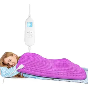 Electric Heating Pad for Back, Extra Large 17''x 33'' XXXL for Full Body,Menstrual Period Cramps,Neck Shoulder Back Pain Relief, 6 Heat Settings 4 Timers Heating Pad, Gifts for Women MenGift