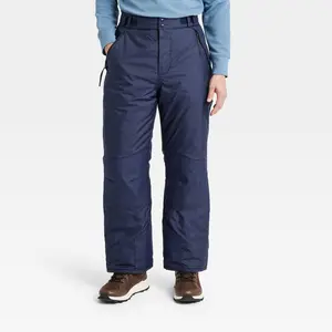 All In Motion Men's Snow Pants Fit Full Water-Repellent Pants Cold-Weather All In Motion Men's Snow Pants Fit Full Water-Repellent Pants Cold-Weather