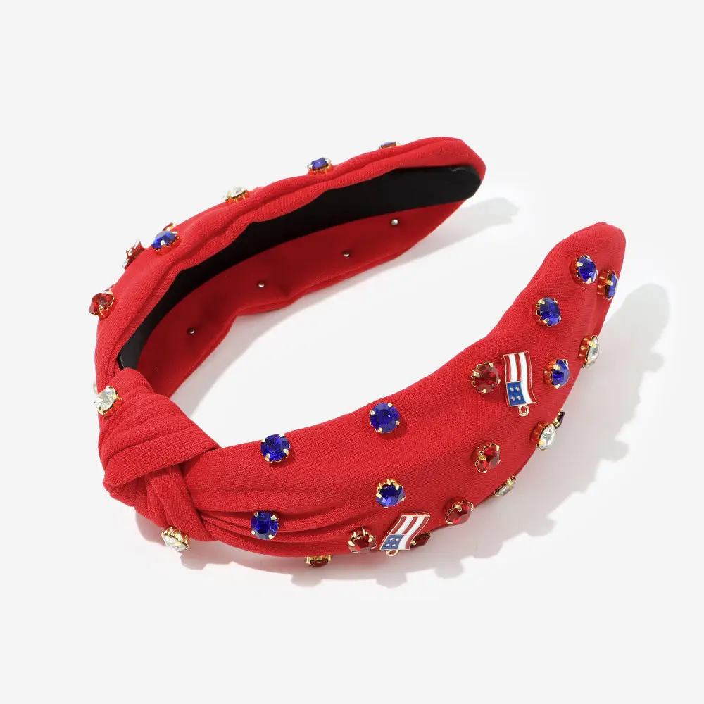 Americana Headband | Red
