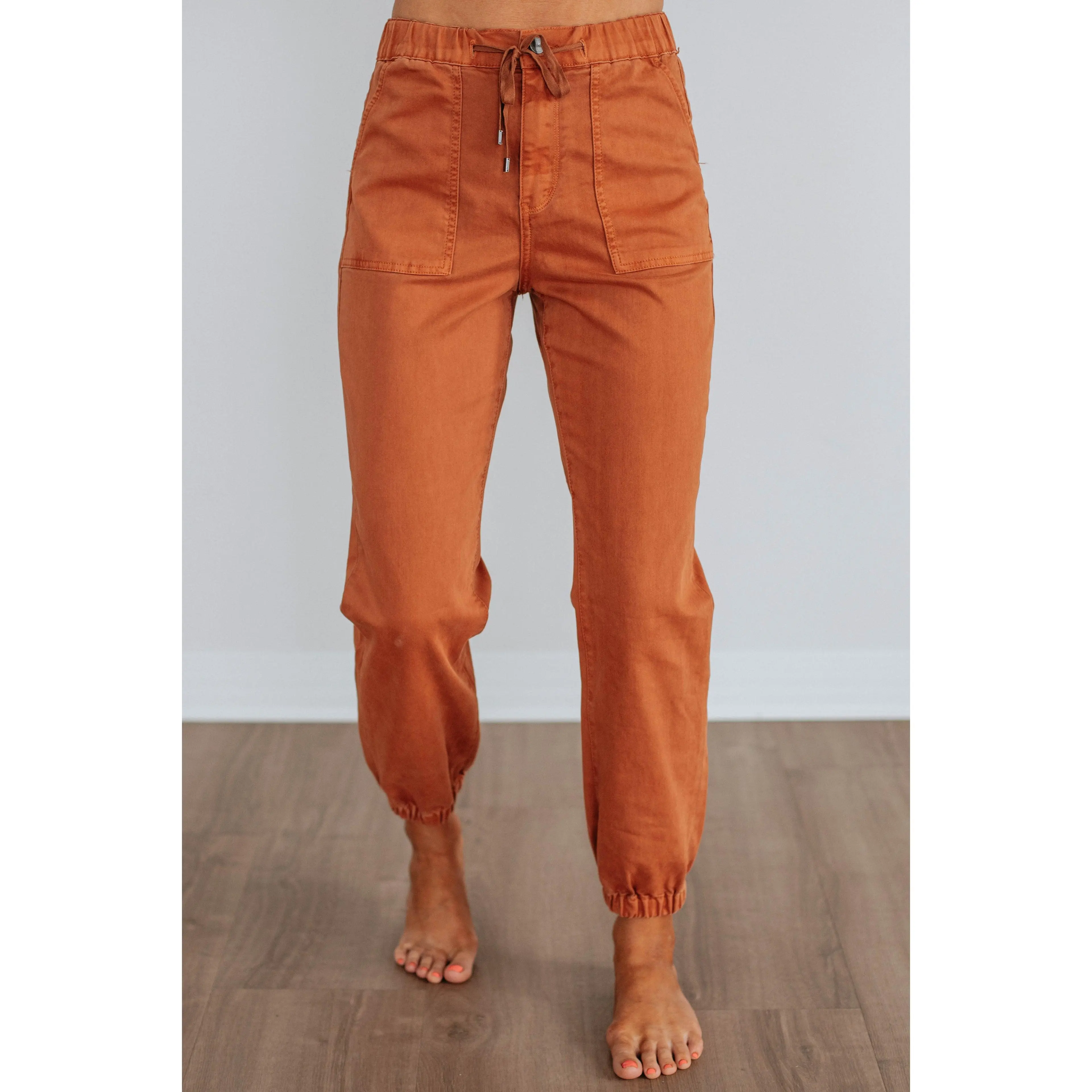 Drea Mica Joggers - Cinnamon